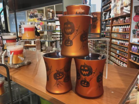 Nice jack o' lantern candles