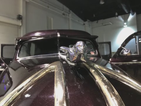 Hearse hood ornament