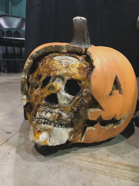 Skull Pumpkin