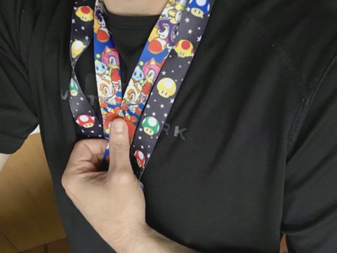 Sega and Nintendo Lanyards