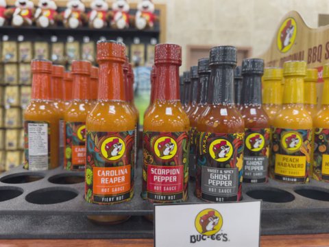 Buc-ee's hot sauce varieties