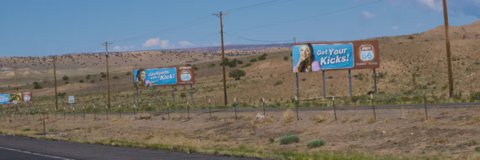 Route 66 billboards