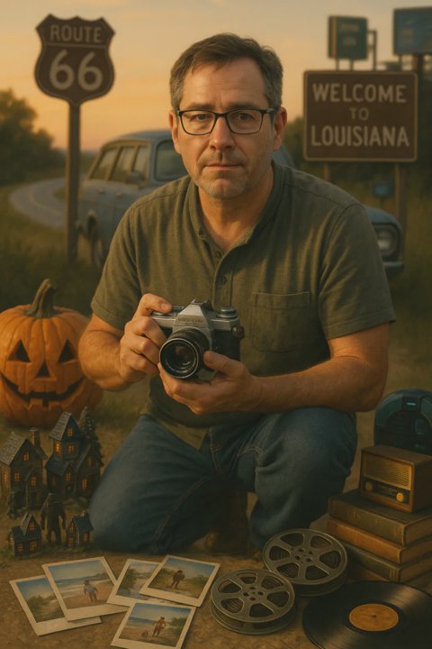 a digital portrait of the site creator
